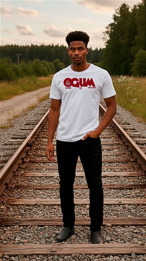 Camisa Unissex Orixas - Ogum