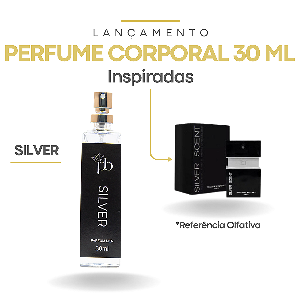 PERFUME CORPORAL 30 ML SILVER