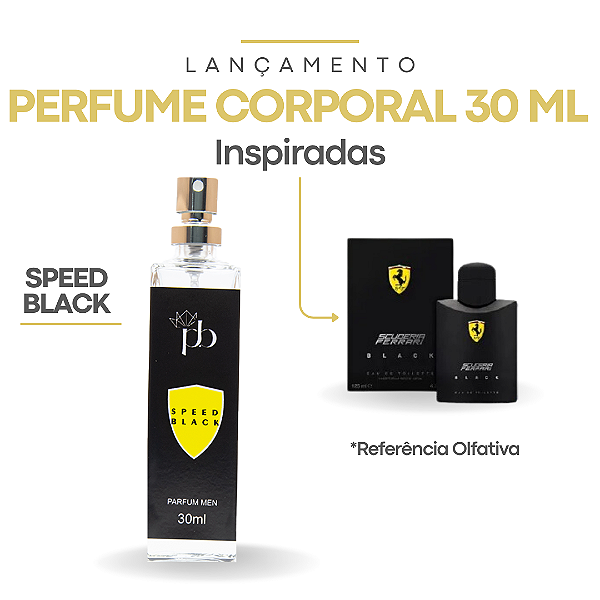 PERFUME CORPORAL 30 ML SPEED BLACK