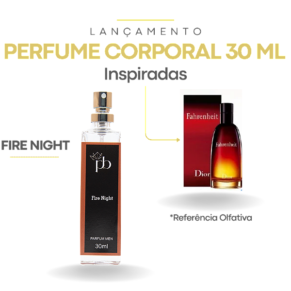 PERFUME CORPORAL 30 ML FIRE NIGHT