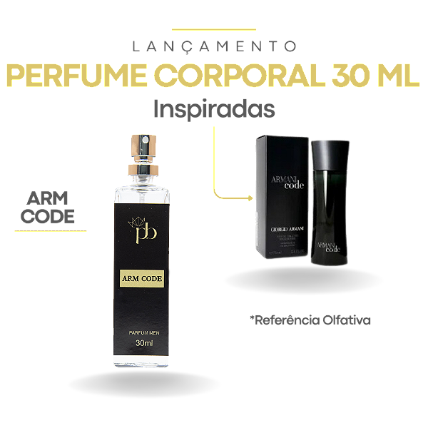 PERFUME CORPORAL 30 ML ARM CODE