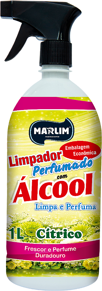 Limpador Perfumado com Álcool 1 LITRO