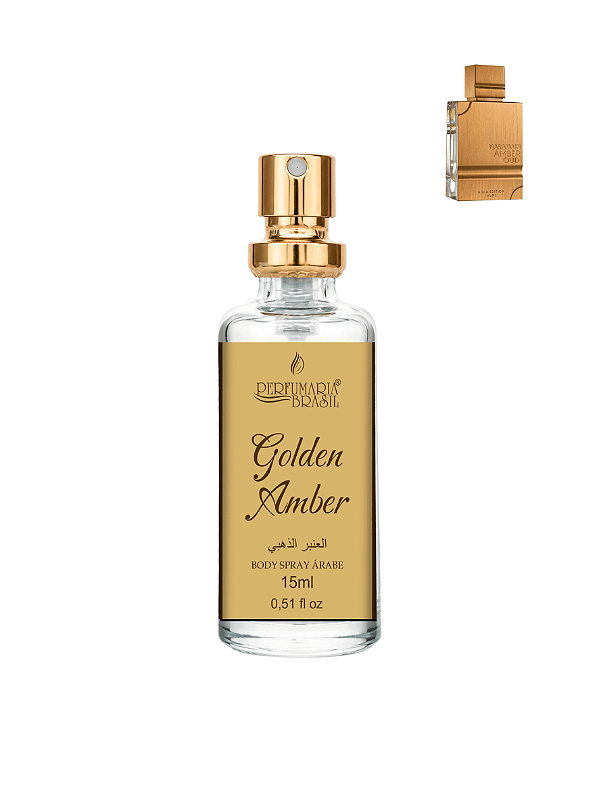 GOLDEN AMBER - Perfume Árabe Unissex 15ml