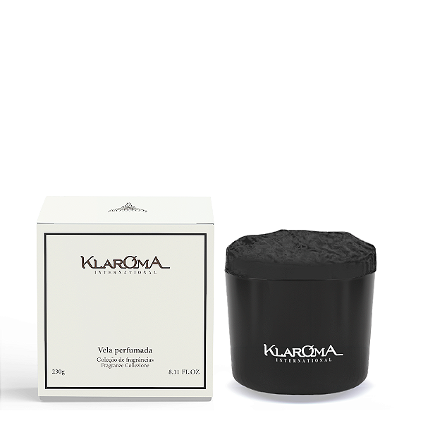 Vela Cristal Preto Manga Verde - 230g