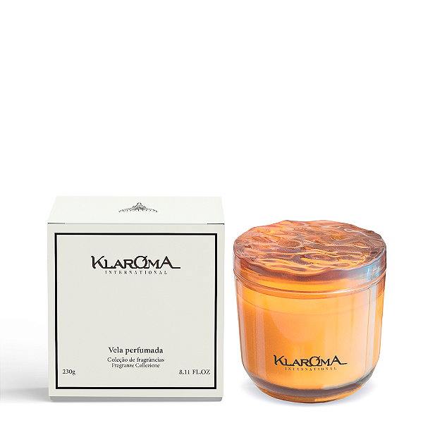 Vela Âmbar Cristal Soul - 230g