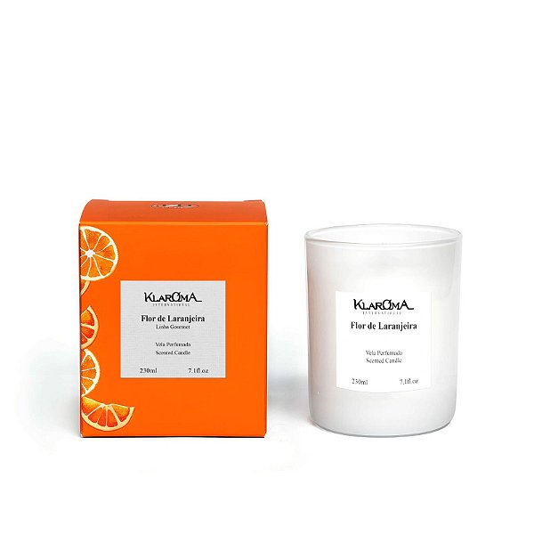 Vela Perfumada Anti Odor Flor de Laranjeira 230g