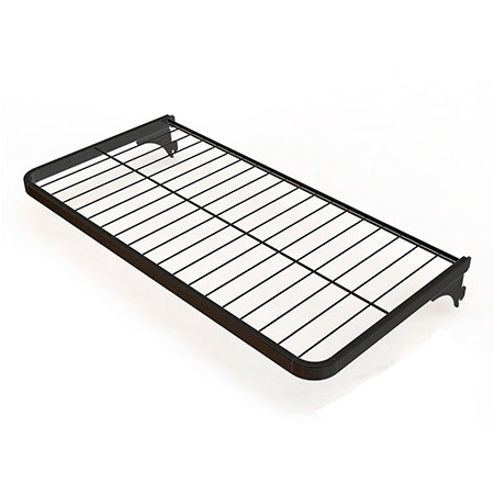 Prateleira Aramada para Closet - Encaixe Trilho