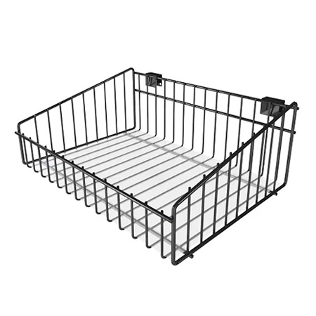 Cesto Aramado 29cm para Closet - Encaixe p/ Barra 10x20mm