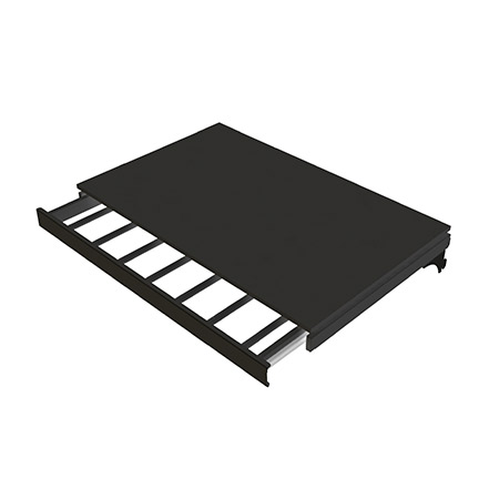 Calceiro Retrátil 60cm para Closet - Encaixe Trilho