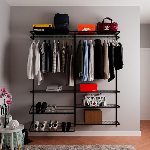 Closet Modular 1,80m - Mod 02 Aramadas
