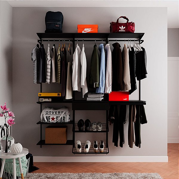 Closet Modular 1,80m - Mod 04 MDF