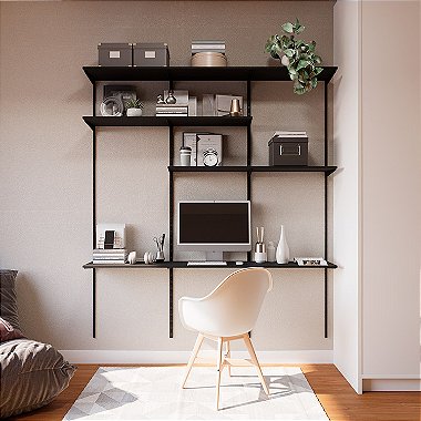 Escritório Modular 1,80m - MDF