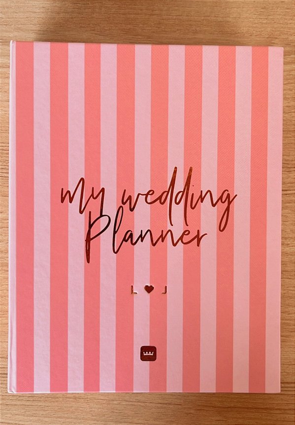 My Wedding Planner Personalizado com iniciais