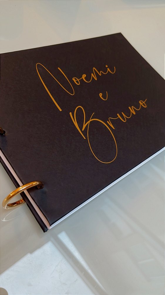 Caderno de Assinaturas com mais folhas
