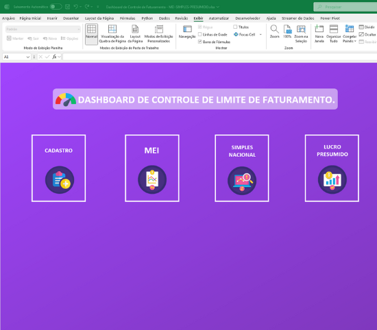 Planilha + Dashboard De Controle De Faturamento Contábil