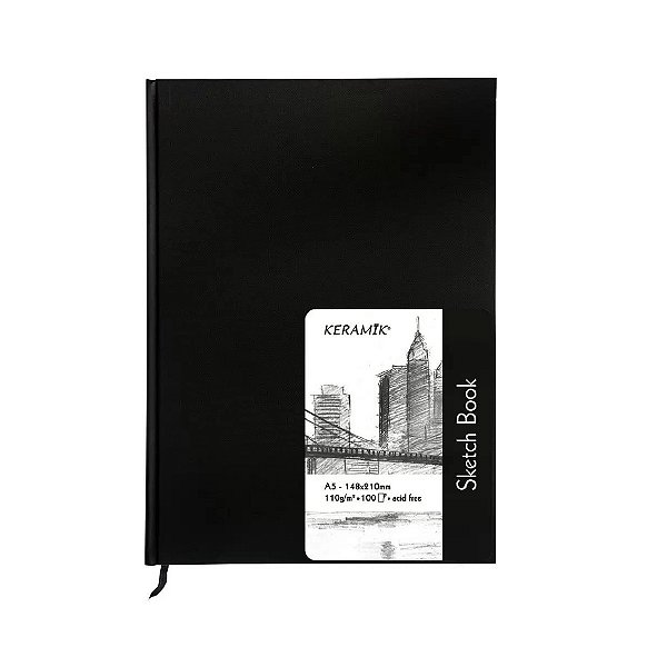 Sketchbook Keramik A5 100 Folhas 110g