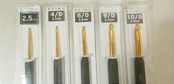 Agulha de Crochê. Etimo. Tulip. AG0020