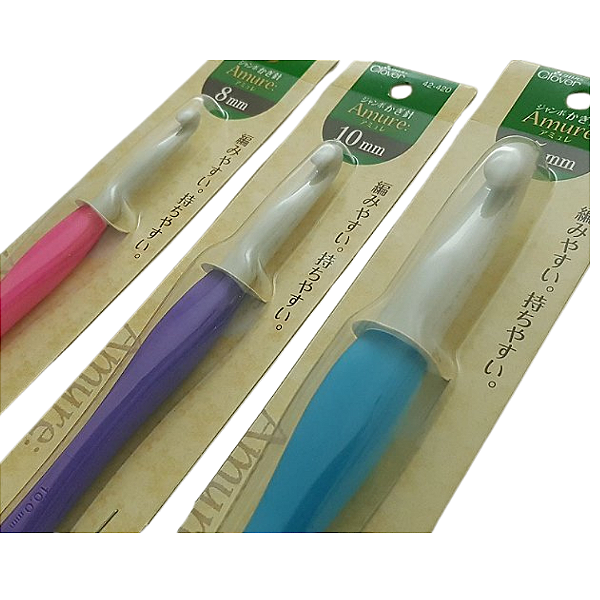 Agulha de Crochê para Fio Malha e Lã. Clover. AG0014