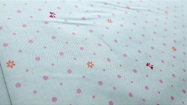 Little Butterfly. Algodão Japonês. JT0018 (50x55cm)