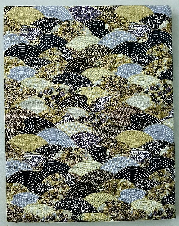 Golden Waves. Douradinho 0000440 (49x55cm)