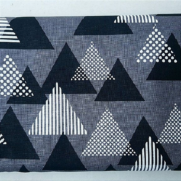 Triangles. Alg+Linho Japonês. (50x55cm)
