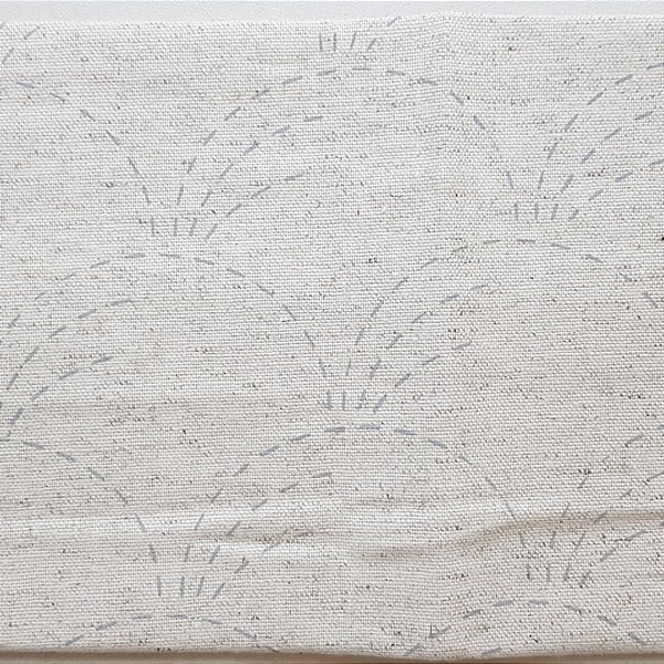 Risco Sashiko Waves. para Bordar Tecido Linho Nacional