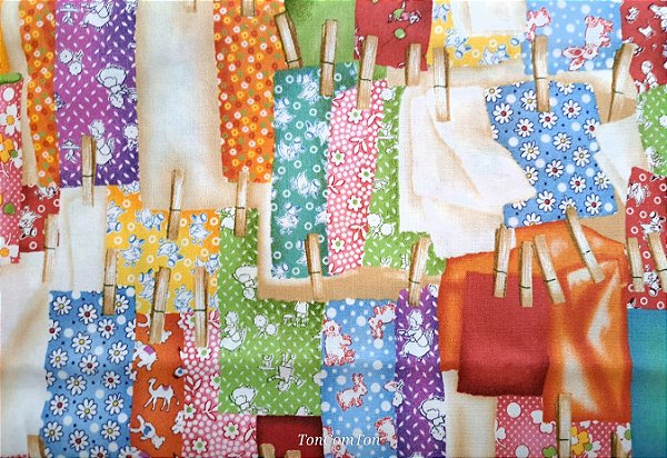 DryingClothes. Alg Japonês. (50x55cm)