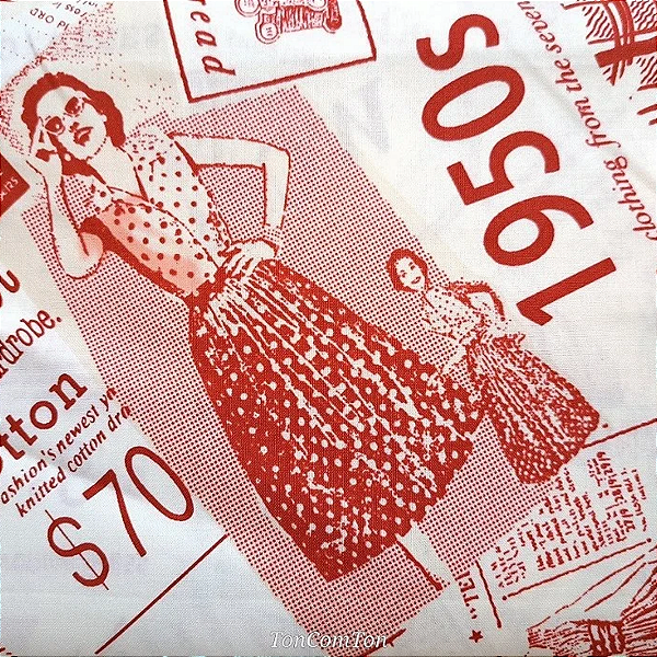 Red Woman. Alg Japonês. (50x55cm)