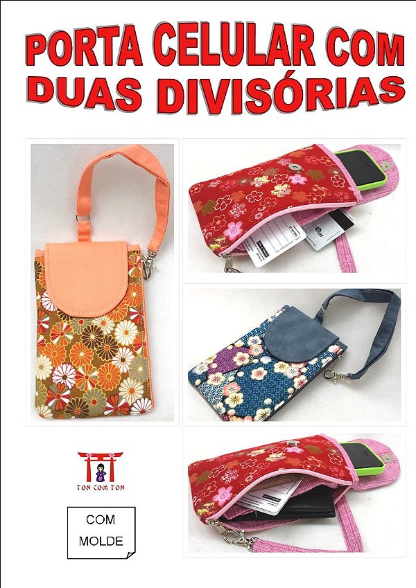 Projeto: Porta Celular c/ 2 Divisórias