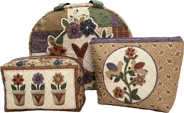 Bolsa Amo Aplique 2 -Painel Tricoline Digital - Fuxicos e Fricotes DIY