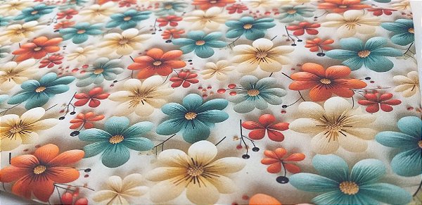 Flores reais 100%Alg. Dig.(50x75)