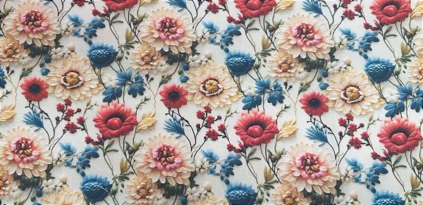 Jardim encantado 100%Alg.Dig. (50x75)