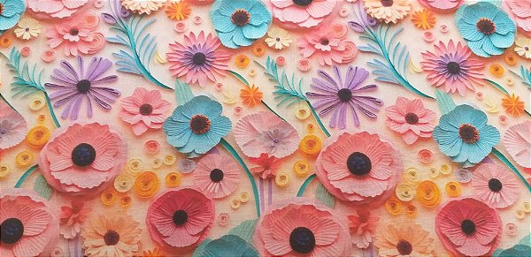 Flores mágicas100%Alg.Dig. (50x75)