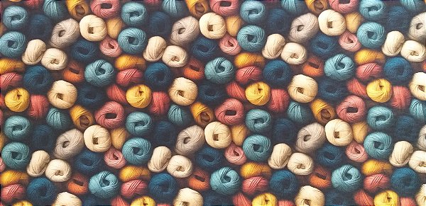 Tecido linhas 100%Alg.Dig. (50x75)