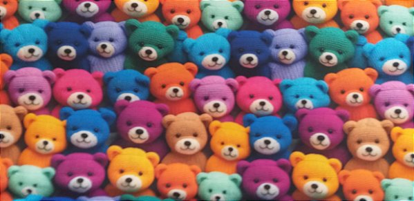 Ursinhos 100%Alg.Dig.Fab.  (49x75)