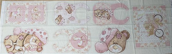 Babador girl - Painel Faça Você Mesmo. Tecido Digital 100%Algodão