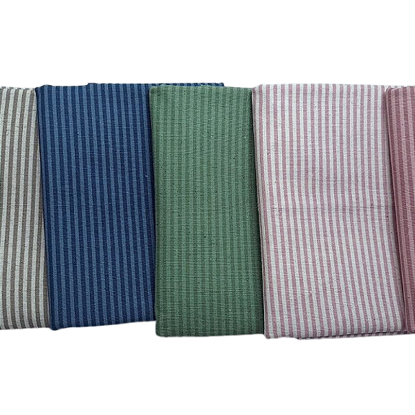 Linho Misto Listrado - Costura Criativa - 50x150cm