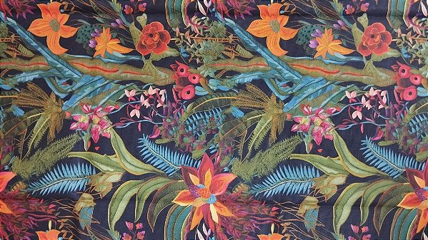 Flor Psico NT4134. Tricoline Digital 100% Alg.Rb (49x75cm)