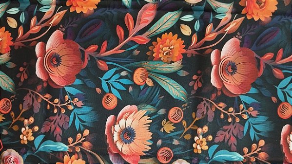 Flor Psico NT4136. Tricol.Dig.100% Alg.Rb (49x75cm)