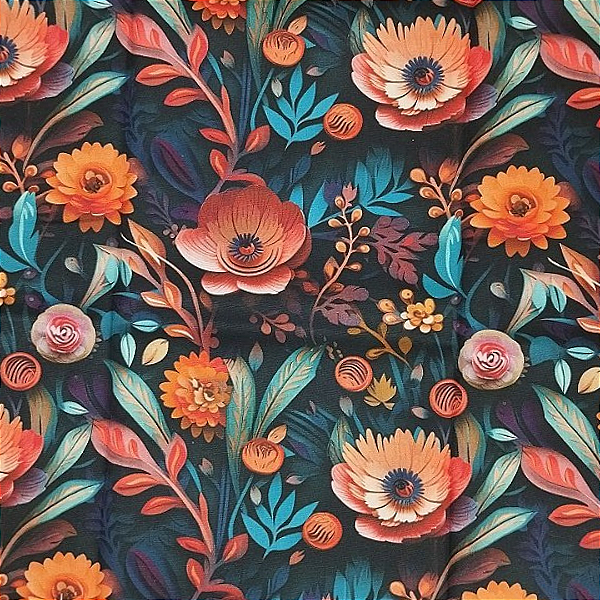 Flor Psico NT4136. Tricol.Dig.100% Alg.Rb (49x75cm)