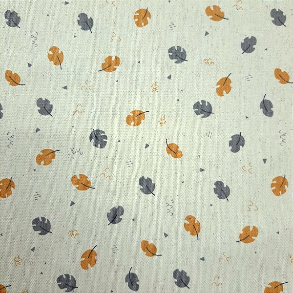 Folhas de Outono. Linho+Alg. Ibi.(50x150cm)