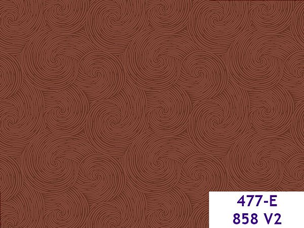 Caracol. Marrom Pelo Rotativo Ibi.50x150. Tecido 100%Alg.Ibira