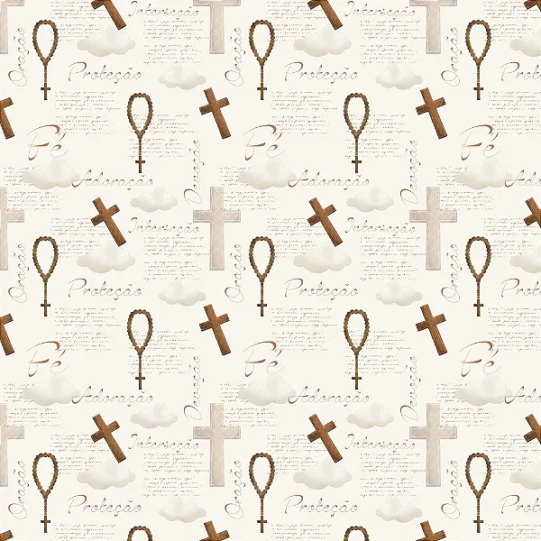 Tercinhos. Tecido Digital Fuxicos 100% Algodão - 50x150cm