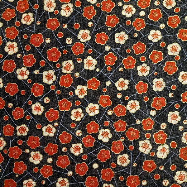 SakuraBroCre. Tricoline 100% Algodão Japonês Douradinho (49x55cm)