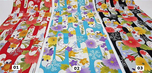 Windows Flower. Tecido Japonês 100% Algodão (49x55cm)