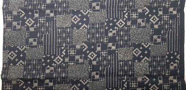 Tec. Tradicional Japonês. Navy Cotton. TI043 (50x55cm)