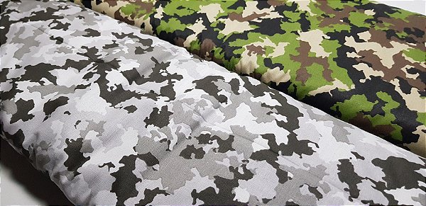 Tecido Camuflado. 100% Algodão. 48cm x70cm