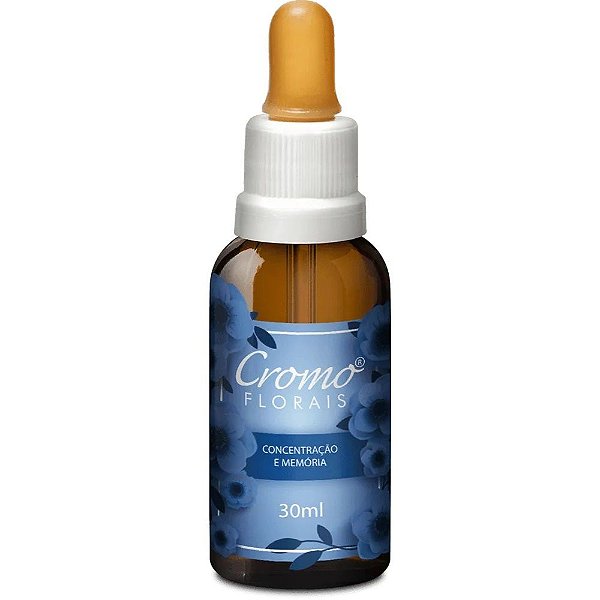 CROMO FLORAIS CONCENTRACAO E MEMORIA 30ML