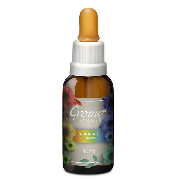 CROMO FLORAIS ENERGIA DOS 7 CHAKRAS 30ML