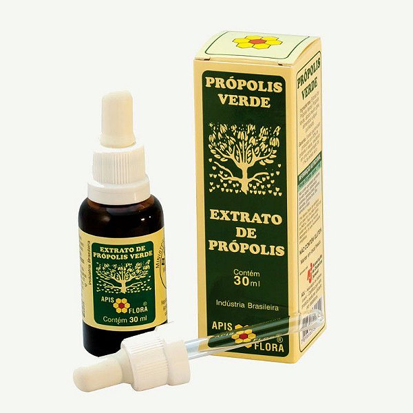 EXTRATO DE PROPOLIS VERDE 11% APIS FLORA 30ML